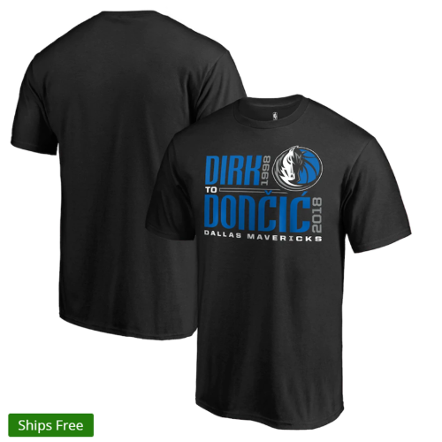 댈러스 매버릭스[Fanatics Branded Dirk to Doncic]정품 티셔츠